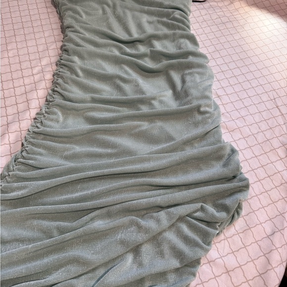 Forever 21 Mint One-Shoulder Dress - Picture 7 of 9